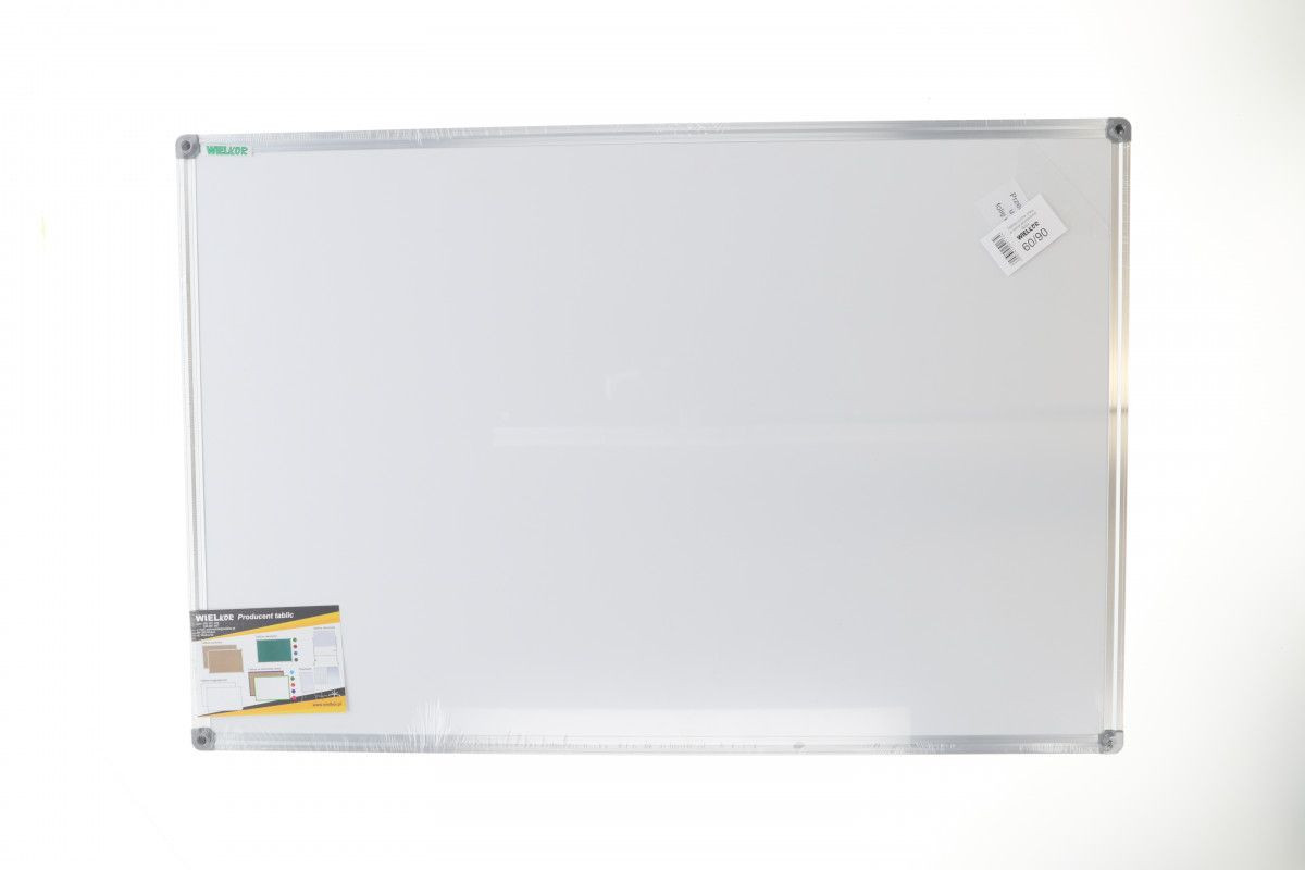 Tablica suchościeralna magnetyczna 60x90 w ramie aluminiowej